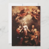 Bartolomé Esteban Murillo - De hemel en de aarde Kaart (Voorkant)