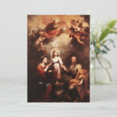 Bartolomé Esteban Murillo - De hemel en de aarde Kaart (Staand voorkant)