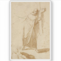 Bartolomé Esteban Murillo - Een monnik met een kru