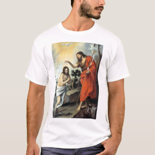 Bartolomé Esteban Murillo Het aptisme van Christus T-shirt