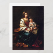 Bartolomé Esteban Murillo - La Virgen del Rosario Kaart (Voorkant / Achterkant)