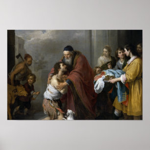 Bartolome Esteban Murillo-Return of the Prodigal Poster