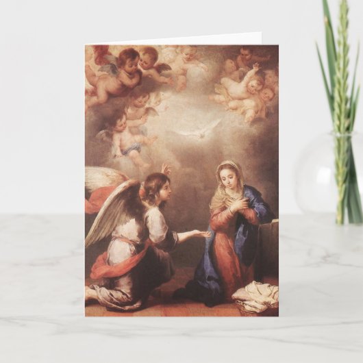 Bartolome Murillo - Anunciation Kaart (Voorkant)