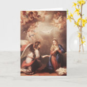 Bartolome Murillo - Anunciation Kaart (Gele Bloem)