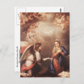 Bartolome Murillo - De aankondiging Briefkaart (Voorkant / Achterkant)