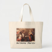 Bartolome Murillo - De aankondiging Grote Tote Bag (Voorkant)