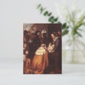 Bartolome Murillo - De verergering van de Magi Briefkaart (Staand voorkant)