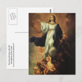 Bartolome Murillo - Veronderstelling van de maagd Briefkaart (Voorkant / Achterkant)