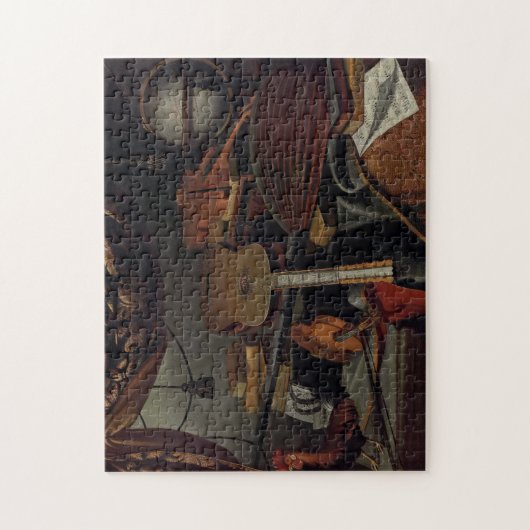 Bartolomeo Bettera still Life Musical Instruments Legpuzzel (Verticaal)