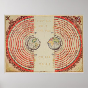 Bartolomeu Velho Afbeelding van de hemelse lichame Poster