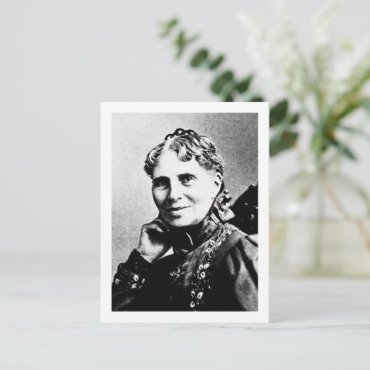 Barton ~ Clara stichter Amerikaans Rode Kruis Briefkaart (Staand voorkant)