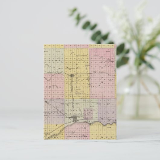 Barton County, Kansas Briefkaart (Staand voorkant)