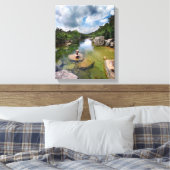 Barton Creek 15 - Austin Texas Canvas Afdruk (Insitu (Slaapkamer))