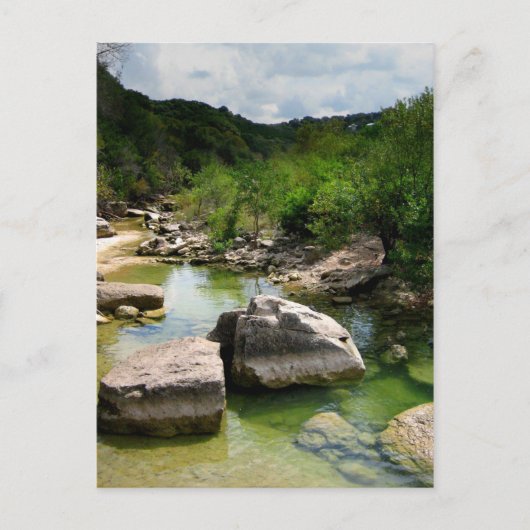 Barton Creek 2 - Austin Texas Briefkaart (Voorkant)
