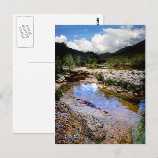 Barton Creek 7- Austin Texas Briefkaart (Voorkant / Achterkant)