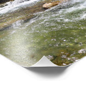 Barton Creek Greenbelt Waterval - Austin, Texas Foto Afdruk (Hoek)