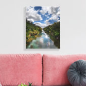 Barton Creek Kayaks - Austin Texas Canvas Afdruk (Insitu (Woonkamer))