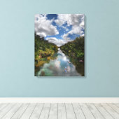 Barton Creek Kayaks - Austin Texas Canvas Afdruk (Insitu (Houten vloer))