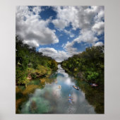 Barton Creek Kayaks - Austin Texas Poster (Voorkant)