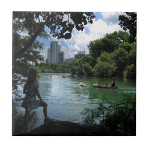 Barton Creek/Ladybird Lake - Austin, Texas Tegeltje