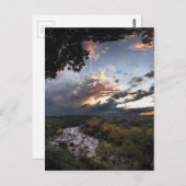 Barton Creek Sunset - Austin, Texas Briefkaart (Voorkant / Achterkant)