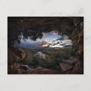 Barton Creek Sunset - Austin, Texas Briefkaart