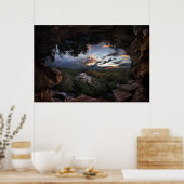 Barton Creek Sunset - Austin, Texas Poster (Keuken)