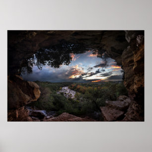 Barton Creek Sunset - Austin, Texas Poster