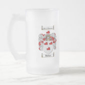 BARTON FAMILY CREST - BARTON COAT OF ARMS MATGLAS BIERPUL (Links)