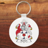 Barton Family Crest Sleutelhanger (Voorkant)