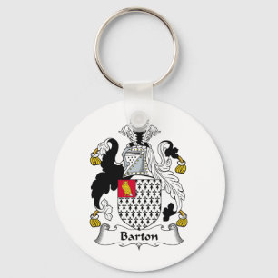 Barton Family Crest Sleutelhanger