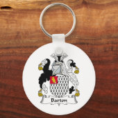 Barton Family Crest Sleutelhanger (Voorkant)