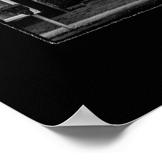 Barton & Fisher Hardware Store nr. 2 met rand Poster (Hoek)