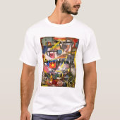 Barton Springs Abstract Jeff Hankamer Artjunkhaus T-shirt (Voorkant)