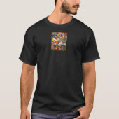 Barton Springs Abstract Jeff Hankamer Artjunkhaus T-shirt (Voorkant)