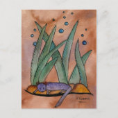 Barton Springs Salamander Briefkaart (Voorkant)