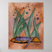 Barton Springs Salamander Poster (Voorkant)