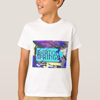 Barton Springs-teken T-shirt