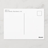 Bartos Bretislav, Black Earth, 1920 Briefkaart (Achterkant)