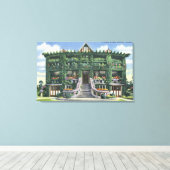 Bartow, Florida - Voorste Uitzicht van de Wonder Canvas Afdruk (Insitu (Houten vloer))