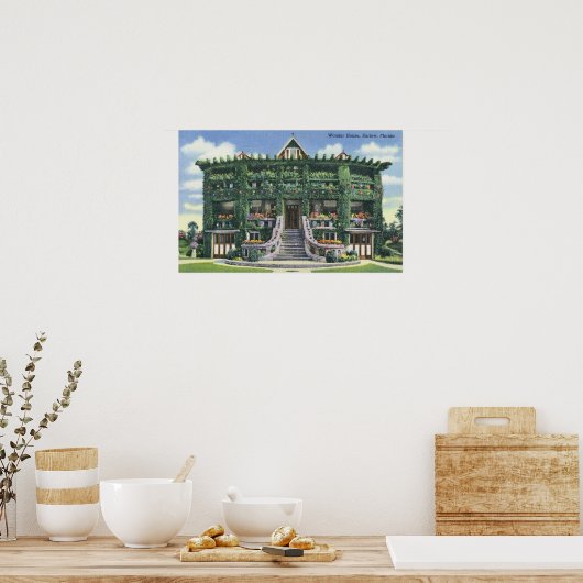 Bartow, Florida - Voorste Uitzicht van de Wonder Poster (Keuken)