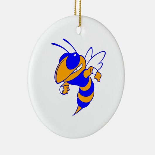 Bartow gele jassen keramisch ornament (Rechts)