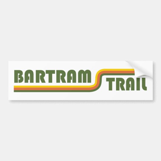 Bartram Trail Georgia North Carolina Bumpersticker (Voorkant)