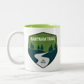 Bartram Trail Georgia North Carolina Tweekleurige Koffiemok (Links)