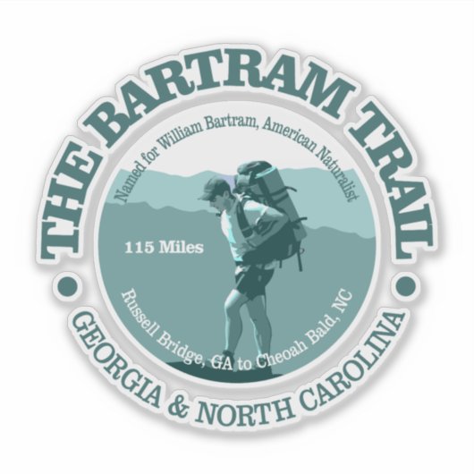 Bartram Trail (T) Sticker (Voorkant)