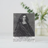 Baruch de Spinoza Briefkaart (Staand voorkant)