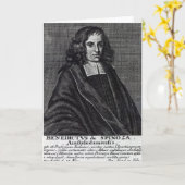 Baruch DE Spinoza Kaart (Gele Bloem)