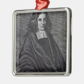 Baruch de Spinoza Metalen Ornament (Links)