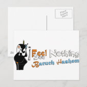 Baruch Hashem Briefkaart (Voorkant / Achterkant)