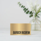 Baruch Hashem Visitekaartje (Staand voorkant)